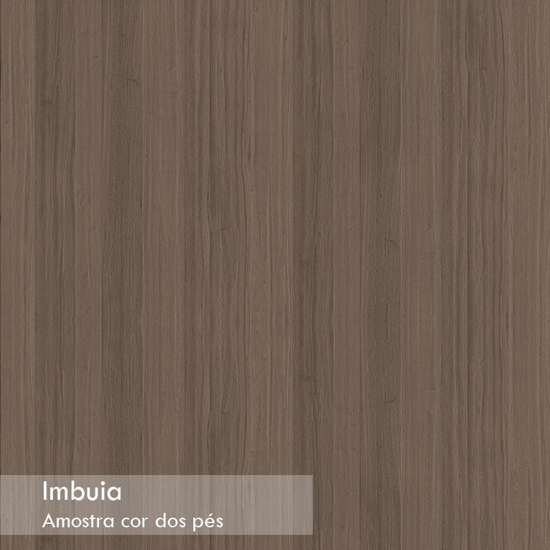 Conjunto 4 Cadeiras Caroline Imbuia/Preto - PR Móveis