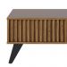 Mesa de Centro Jeri Ripada Noce Milano/Preto - PR Móveis