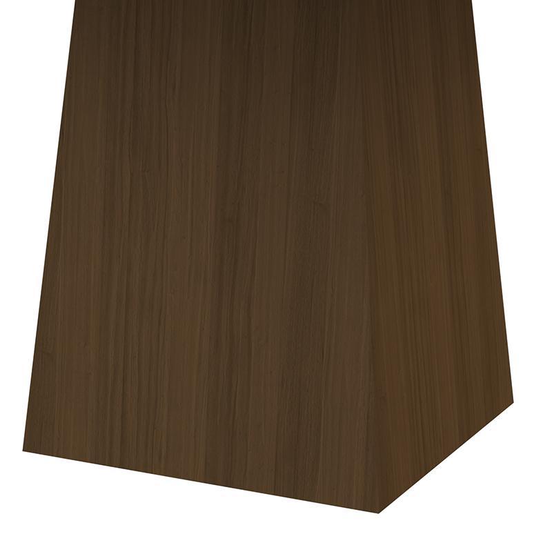 Mesa de Jantar Jasmin 135x135 Imbuia/Off White - PR Móveis
