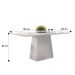 Mesa de Jantar Jasmin 160x90 Off White - PR Móveis