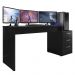 Mesa para Computador Desk Gamer DRX-5000 Preto Black - PR Móveis 