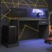 Mesa para Computador Desk Gamer DRX-9000 Preto Black - PR Móveis 
