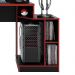 Mesa para Computador Gamer Play Preto/Vermelho - PR Móveis