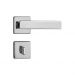 Fechadura Concept 409 WC Quadrada Zamac Cromada - Pado