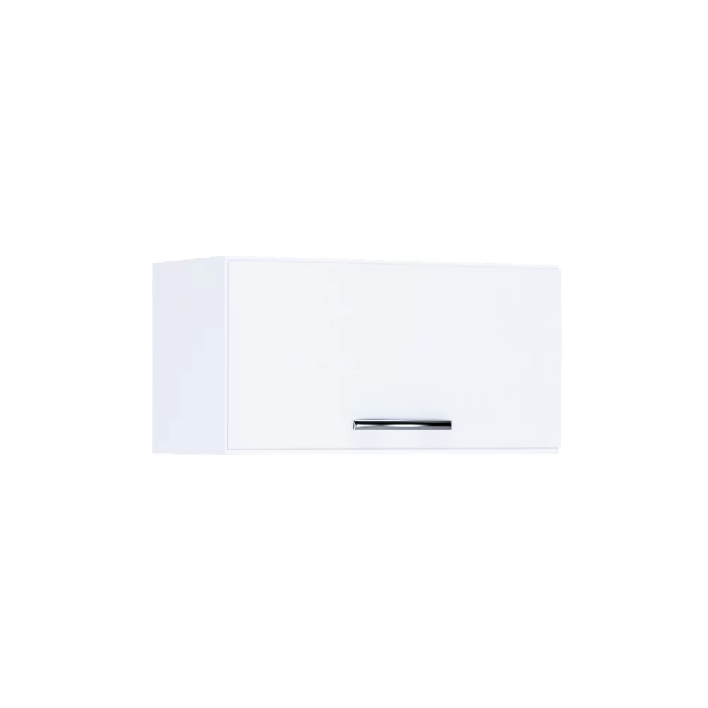 Armário Aéreo de Cozinha para Geladeira 60 cm Maitê Branco - Pallazio