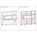 Armário de Cozinha Compacta 10 Portas e 2 Gavetas 222cm Sense Freijó/Vanilla - Pallazio
