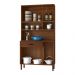 Armário de Cozinha Compacta 6 Portas e 1 Gaveta 90 cm Gold Ripado Nogueira/Off White - Pallazio