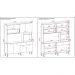Armário de Cozinha Compacta 8 Portas e 1 Gaveta 182cm Seul Freijó/Vanilla - Pallazio