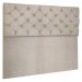 Cabeceira Capitonê Casal 1,40m Jade Suede Bege - Pallazio