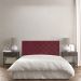 Cabeceira Capitonê Casal 1,40m Jade Suede Marsala - Pallazio
