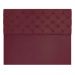 Cabeceira Capitonê Casal 1,40m Jade Suede Marsala - Pallazio