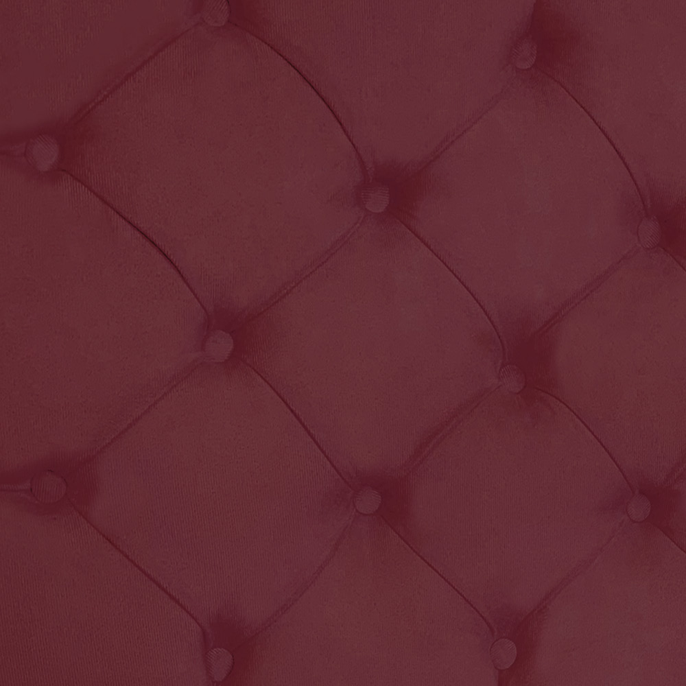 Cabeceira Capitonê Casal 1,40m Jade Suede Marsala - Pallazio