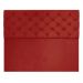 Cabeceira Capitonê Casal 1,40m Jade Suede Vermelho - Pallazio
