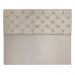 Cabeceira Capitonê King 1,95m Jade Suede Bege - Pallazio