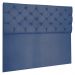 Cabeceira Capitonê Solteiro 0,90m Jade Suede Azul Marinho - Pallazio