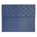 Cabeceira Capitonê Solteiro 0,90m Jade Suede Azul Marinho - Pallazio