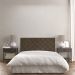 Cabeceira Capitonê Solteiro 0,90m Jade Suede Marrom - Pallazio