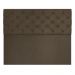 Cabeceira Capitonê Solteiro 0,90m Jade Suede Marrom - Pallazio