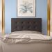 Cabeceira Casal 1,40m Atenas Suede Marrom - Pallazio