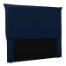 Cabeceira Casal 1,40m Barcelona Suede Azul Marinho - Pallazio