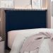 Cabeceira Casal 1,40m Barcelona Suede Azul Marinho - Pallazio