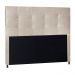 Cabeceira Casal 1,40m Berlim Suede Bege - Pallazio