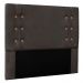 Cabeceira Casal 1,40m Genova Suede Cinza - Pallazio