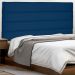 Cabeceira Casal 1,40m La Italiana Suede Azul Marinho - Pallazio