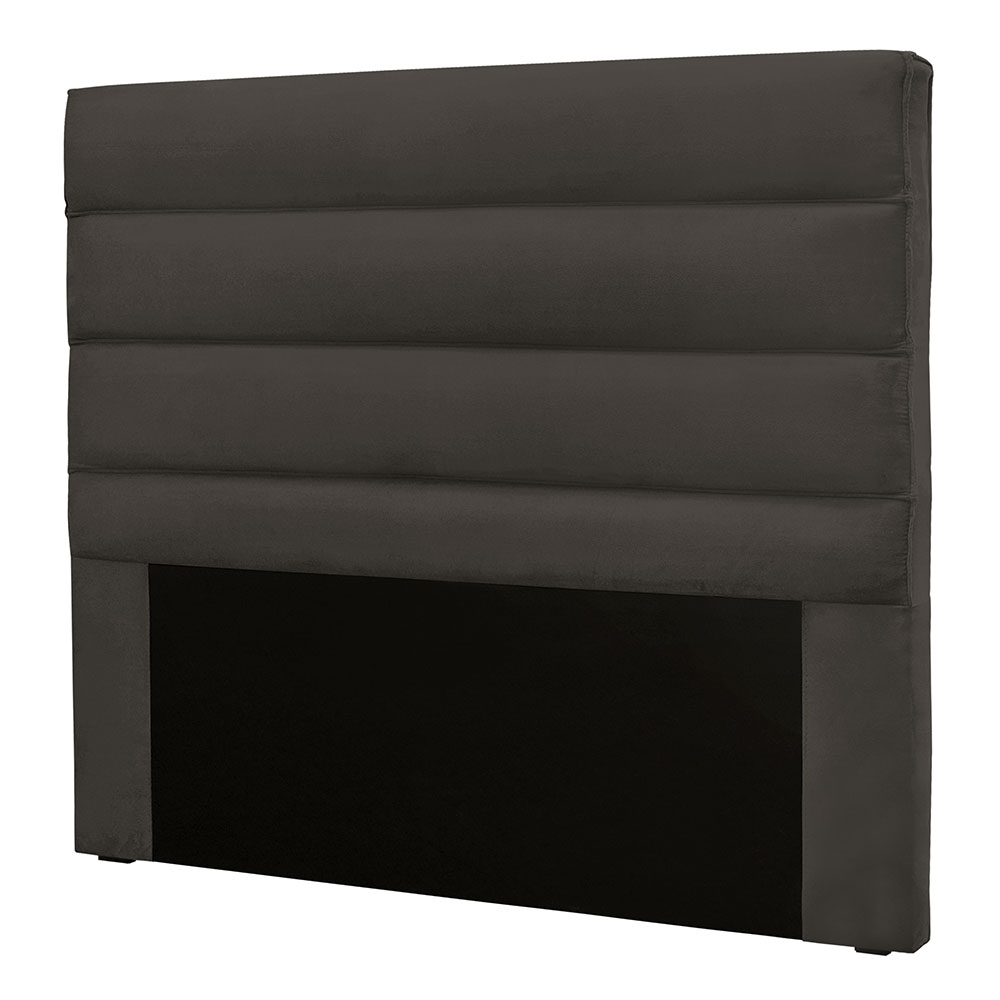 Cabeceira Casal 1,40m Las Palmas Suede Cinza - Pallazio