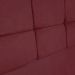 Cabeceira Casal 1,40m Nina Suede Marsala - Pallazio