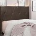 Cabeceira King 1,95m Aquilla Veludo Marrom - Pallazio