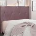 Cabeceira King 1,95m Aquilla Veludo Uva - Pallazio