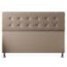 Cabeceira King 1,95m Atenas Suede Bege - Pallazio