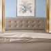 Cabeceira King 1,95m Atenas Suede Bege - Pallazio