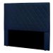 Cabeceira King 1,95m Córdoba Suede Azul Marinho - Pallazio