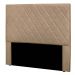Cabeceira King 1,95m Córdoba Suede Bege - Pallazio