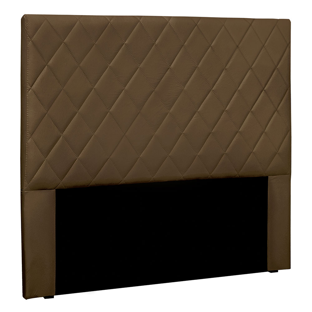 Cabeceira King 1,95m Córdoba Suede Caramelo - Pallazio