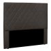 Cabeceira King 1,95m Córdoba Suede Cinza - Pallazio