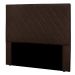 Cabeceira King 1,95m Córdoba Suede Marrom - Pallazio