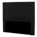 Cabeceira King 1,95m Córdoba Suede Preto - Pallazio