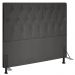 Cabeceira King 1,95m Estocolmo Suede Grafite - Pallazio