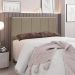 Cabeceira King 1,95m Genebra Suede Bege - Pallazio