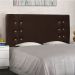 Cabeceira King 1,95m Genova Suede Marrom Café - Pallazio