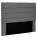 Cabeceira King 1,95m La Italiana Suede Cinza - Pallazio