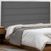 Cabeceira King 1,95m La Italiana Suede Cinza - Pallazio