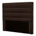 Cabeceira King 1,95m Las Palmas Suede Marrom - Pallazio
