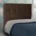 Cabeceira King 1,95m Lisboa Suede Marrom - Pallazio