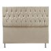 Cabeceira King 1,95m Madrid Suede Bege - Pallazio