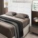 Cabeceira King 1,95m Moscou Corano Branco - Pallazio