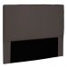 Cabeceira King 1,95m Ravenna Suede Marrom Café - Pallazio